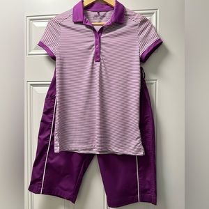 Women’s golf bundle. Nike top, Callaway shorts.